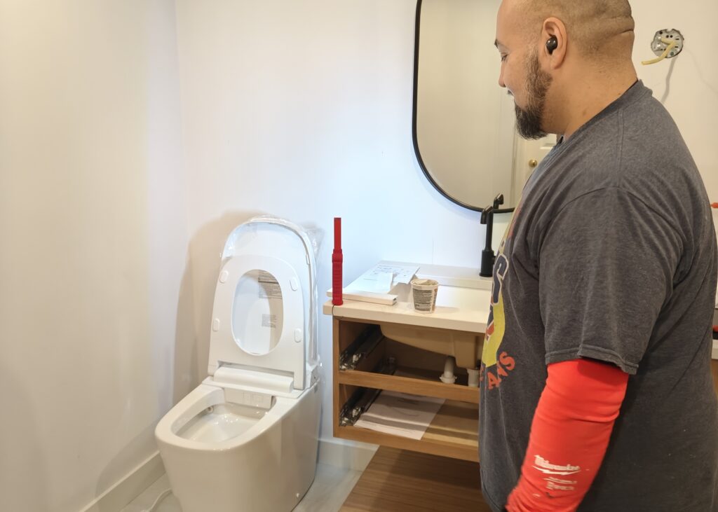 toilet installation