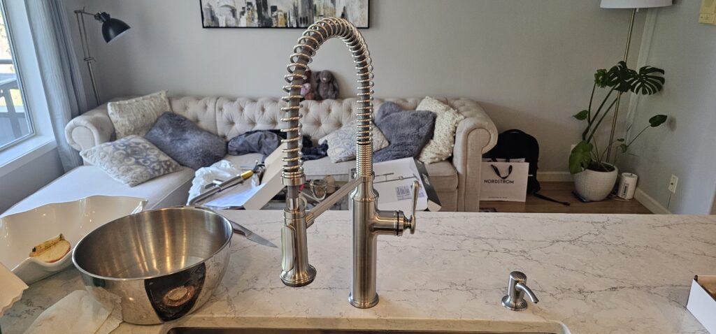 Kitchen Faucet Installation job photo 2 in Kirkland, WA