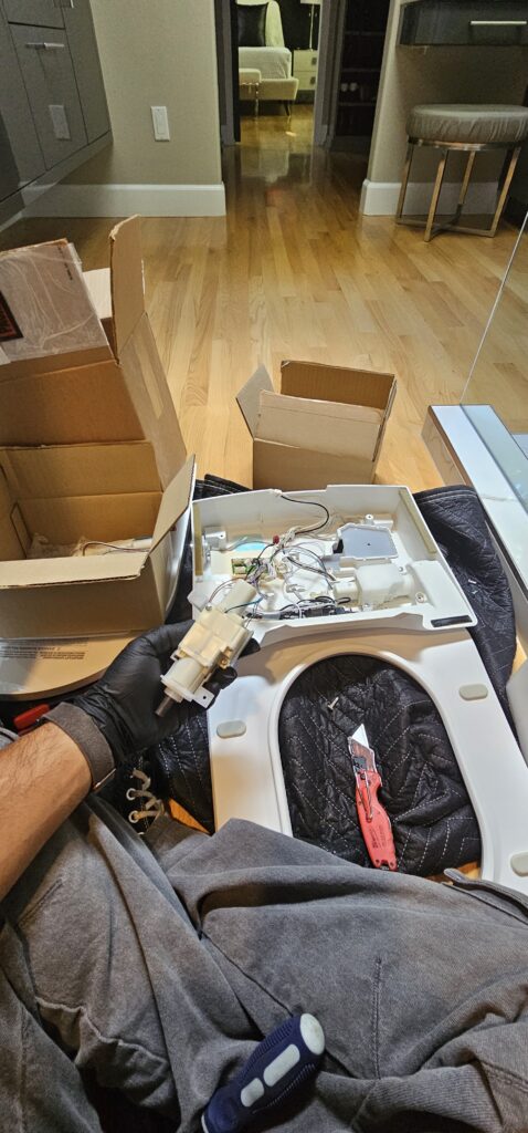 DXV AT200 Toilet Repair job photo 1 in Kirkland, WA