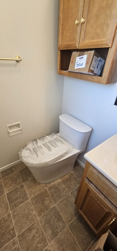 TOTO Aurora Toilet Installation job photo 1 in Bellevue, WA