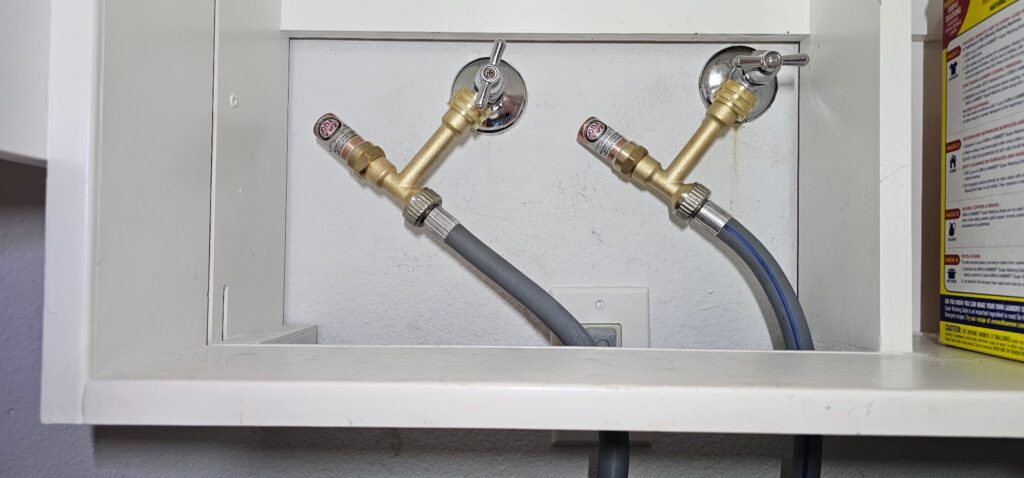 Redmond Washing Machine Faucet and Shutoff Valve Replacement job photo 1 in Redmond, WA