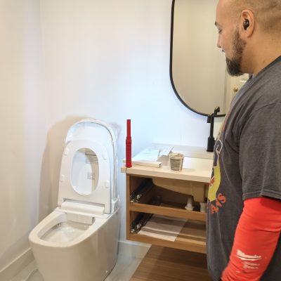toilet installation